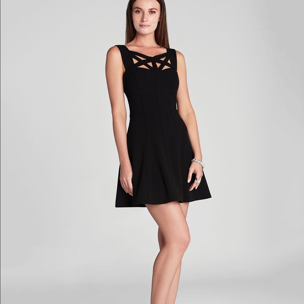 BCBGMAXAZRIA Yasminka Black Dress